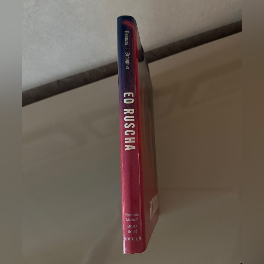 Ed Ruscha Hardcover book, Hirshhorn Museum, MOMA Oxford, Signed, 1st Edition - Picture 3 of 6